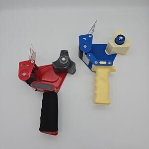 Lot of 2 ULINE & Scotch 2" Industrial Tape Dispenser